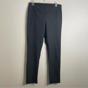 Hybrid & Company Casual Skinny Slacks - Gray - Large
